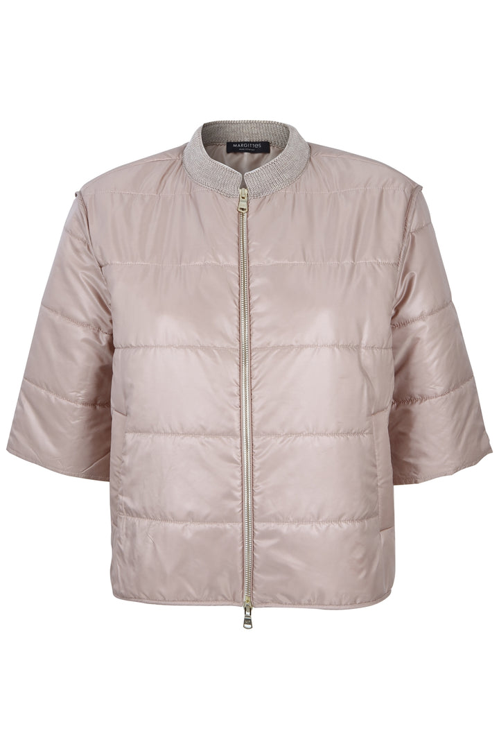 Gesteppte Jacke mit 3/4-Ärmeln