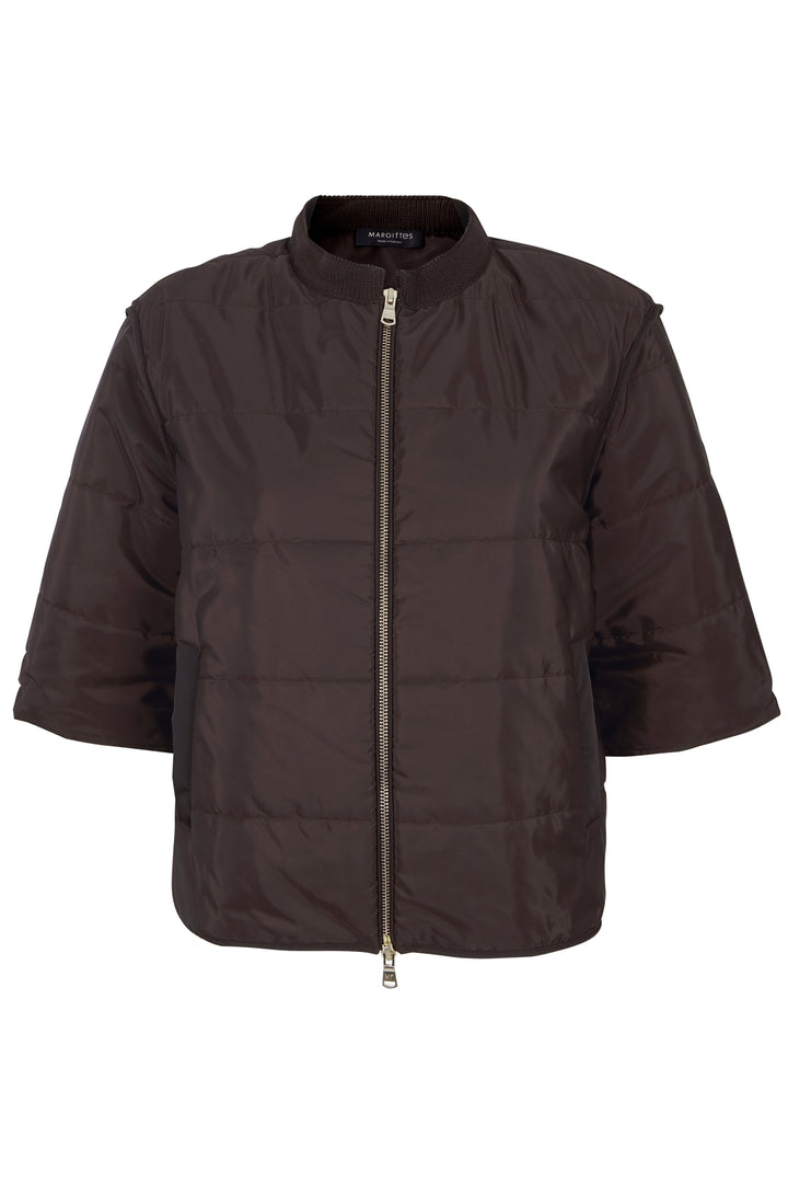 Gesteppte Jacke mit 3/4-Ärmeln