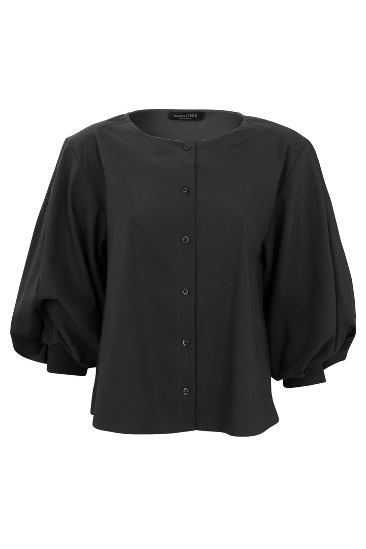 Ballonärmel Bluse