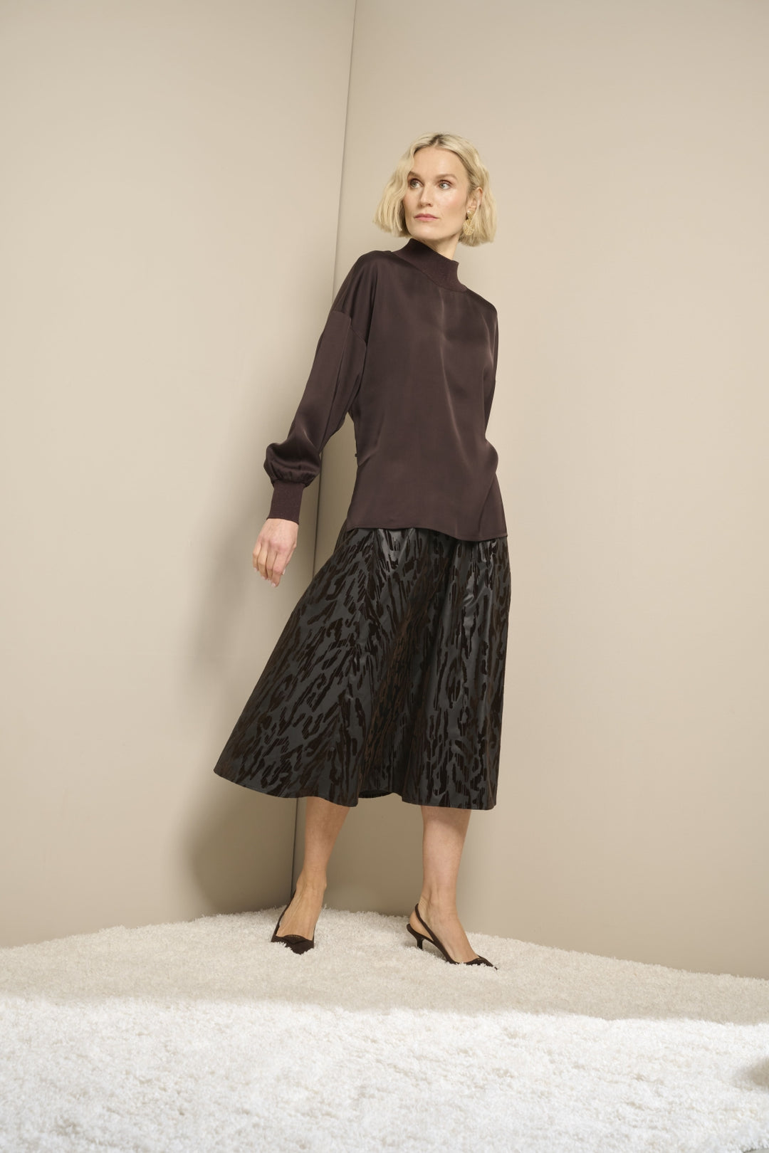 Animal Print Skirt
