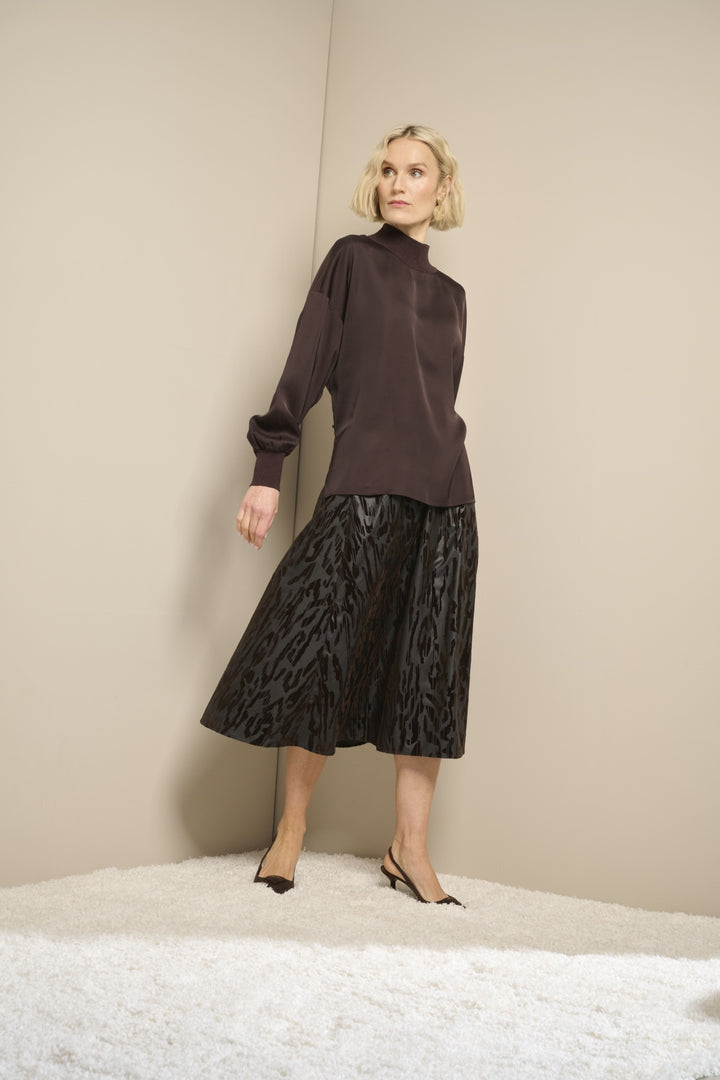 Animal Print Skirt